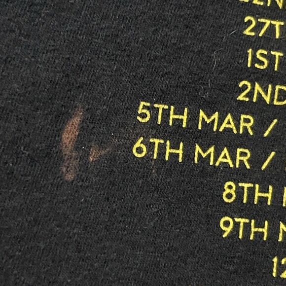 Elton John Concert Shirt Adult Large Farewell Yellow Brick Road Tour 2019 Cotton - Picture 10 of 10